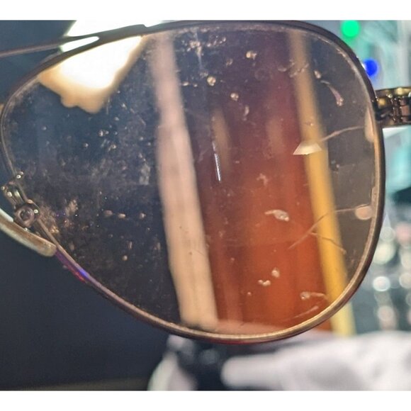 Coach Horse And Carriage Light Gold And Black Aviator Sunglasses main image 9
